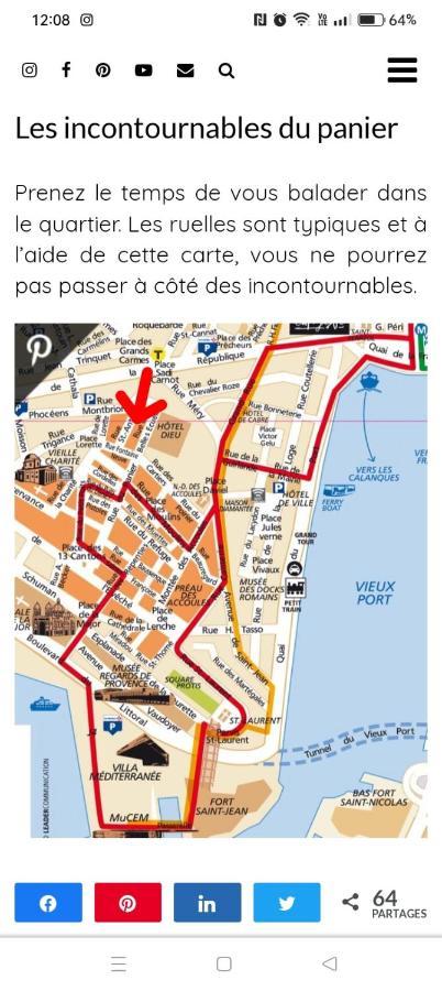 Casa Mia 25M2 Centre Ville Et Panier มาร์กเซย ภายนอก รูปภาพ